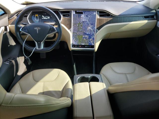 5YJSA1DN9DFP26187 - 2013 TESLA MODEL S WHITE photo 8