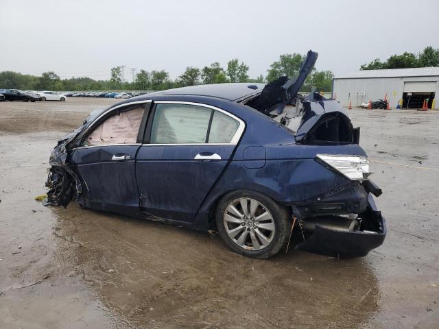 1HGCP3F85CA015178 - 2012 HONDA ACCORD EXL BLUE photo 2