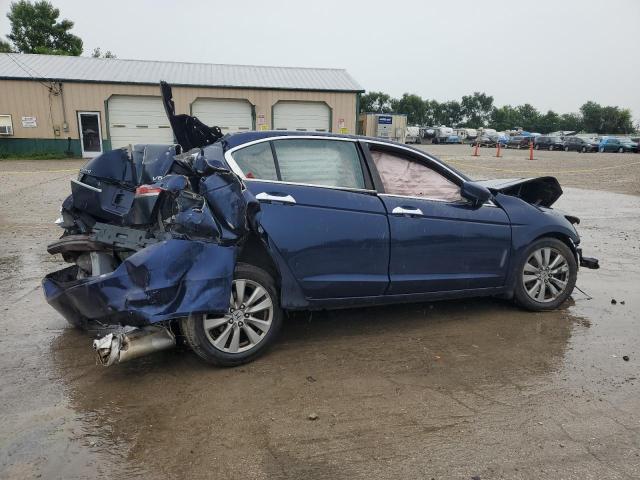 1HGCP3F85CA015178 - 2012 HONDA ACCORD EXL BLUE photo 3