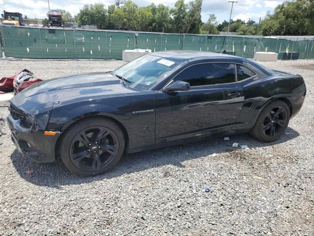 2G1FB1E33C9207918 - 2012 CHEVROLET CAMARO LT BLACK photo 1