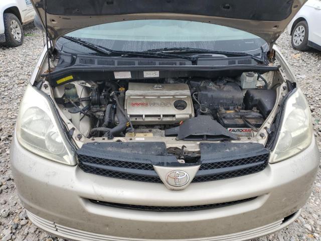 5TDZA23C55S368510 - 2005 TOYOTA SIENNA CE CREAM photo 12