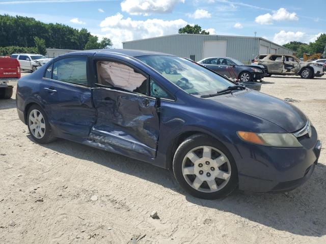 1HGFA16586L056874 - 2006 HONDA CIVIC LX BLUE photo 4