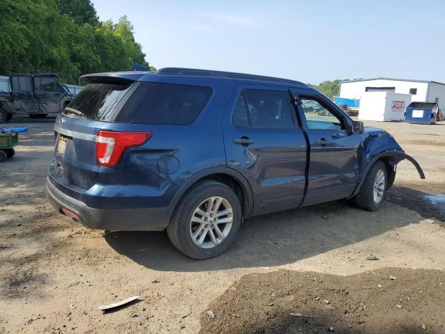 1FM5K7B86HGA27178 - 2017 FORD EXPLORER BLUE photo 3