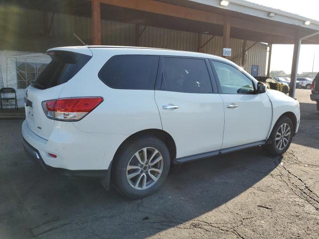 5N1AR2MM2EC726768 - 2014 NISSAN PATHFINDER S WHITE photo 3