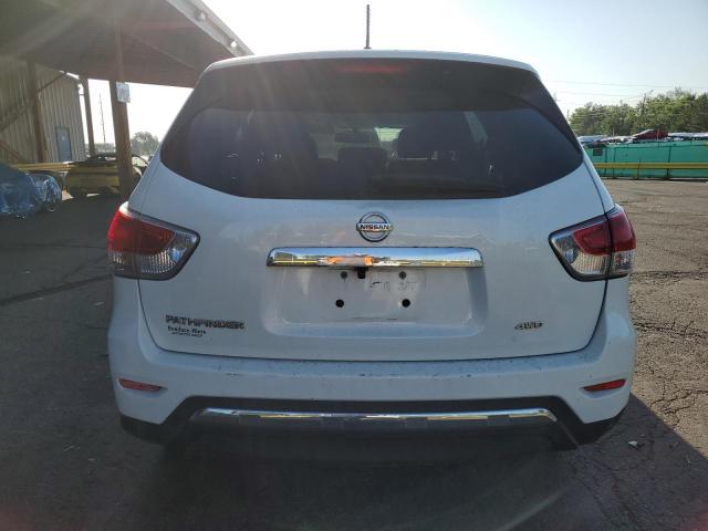 5N1AR2MM2EC726768 - 2014 NISSAN PATHFINDER S WHITE photo 6