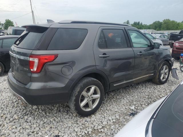 1FM5K8D86HGE21749 - 2017 FORD EXPLORER XLT 灰色 照片 3