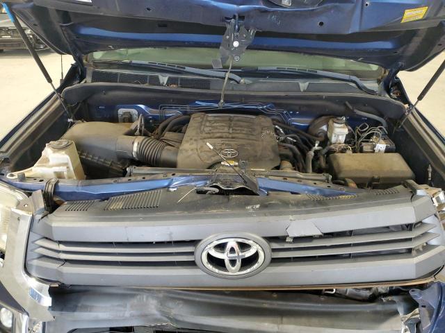 5TFRY5F15EX167126 - 2014 TOYOTA TUNDRA DOUBLE CAB SR/SR5 BLUE photo 11