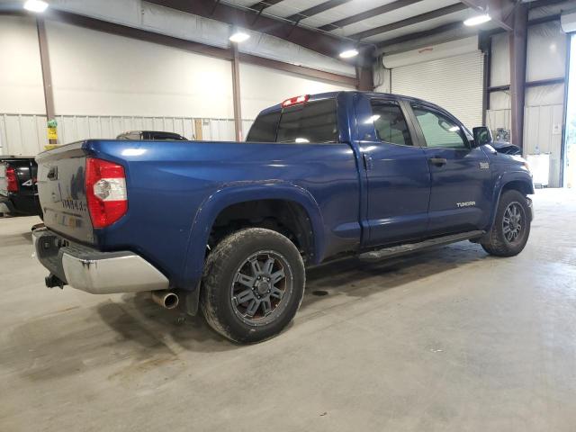5TFRY5F15EX167126 - 2014 TOYOTA TUNDRA DOUBLE CAB SR/SR5 BLUE photo 3