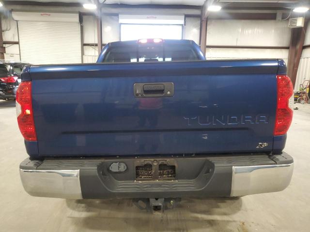 5TFRY5F15EX167126 - 2014 TOYOTA TUNDRA DOUBLE CAB SR/SR5 BLUE photo 6
