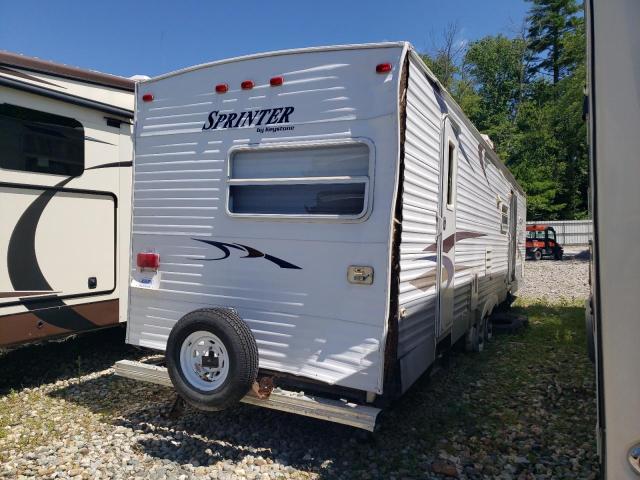 4YDT365224A215636 - 2004 KEYSTONE SPRINTER WHITE photo 4