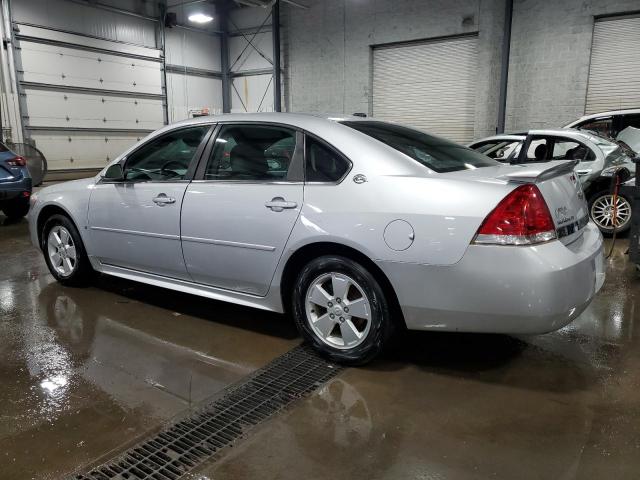 2G1WT57K391216649 - 2009 CHEVROLET IMPALA 1LT SILVER photo 2