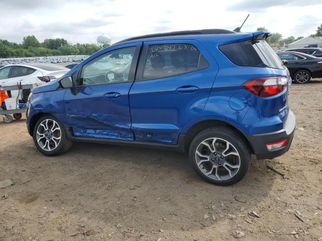 MAJ6S3JL5LC311642 - 2020 FORD ECOSPORT SES BLUE photo 2