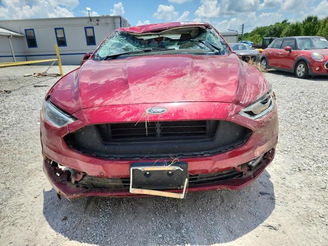 3FA6P0SU7HR313621 - 2017 FORD FUSION TITANIUM PHEV 勃艮第红 照片 5