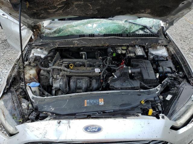 3FA6P0H70ER313067 - 2014 FORD FUSION SE SILVER photo 11