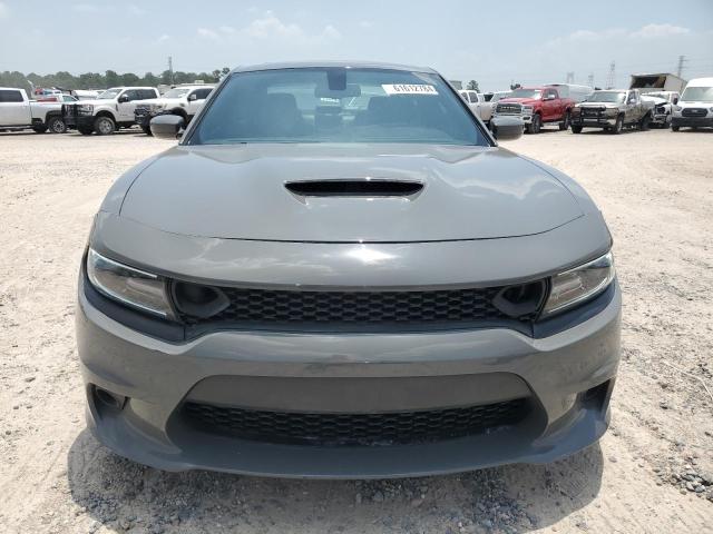 2C3CDXGJ5KH696639 - 2019 DODGE CHARGER SCAT PACK GRAY photo 5