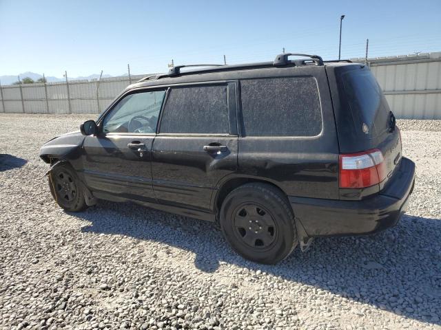 JF1SF65682H705307 - 2002 SUBARU FORESTER S BLACK photo 2