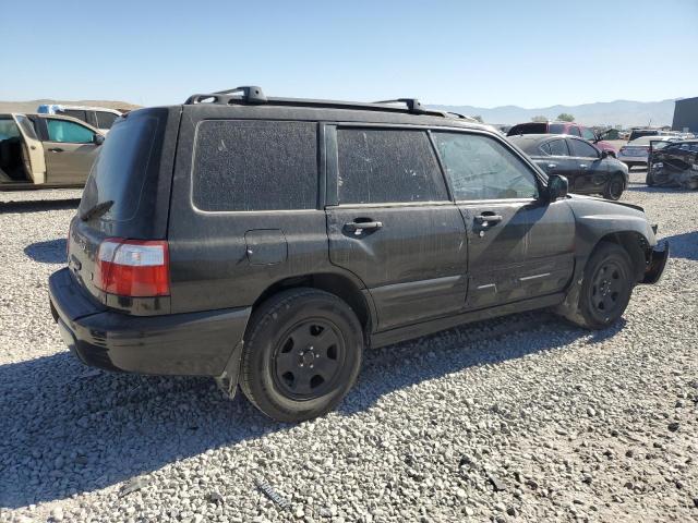 JF1SF65682H705307 - 2002 SUBARU FORESTER S BLACK photo 3