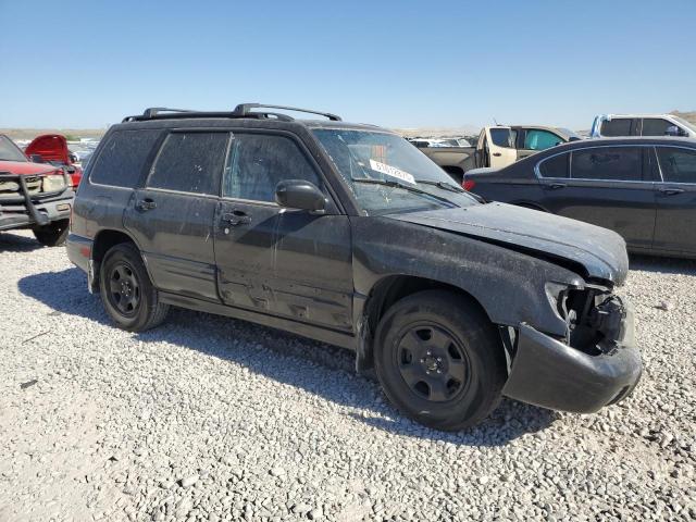 JF1SF65682H705307 - 2002 SUBARU FORESTER S BLACK photo 4