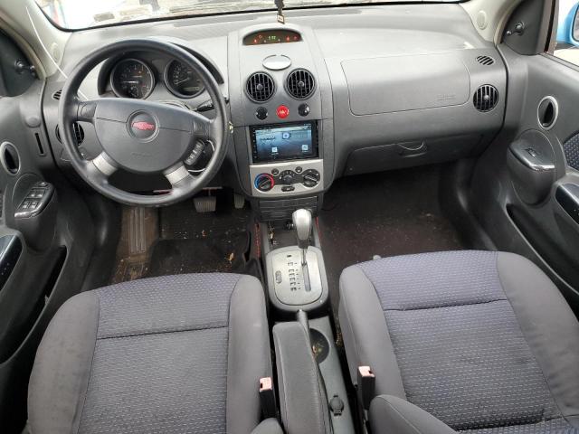 KL1TD66677B768189 - 2007 CHEVROLET AVEO BASE BLUE photo 8