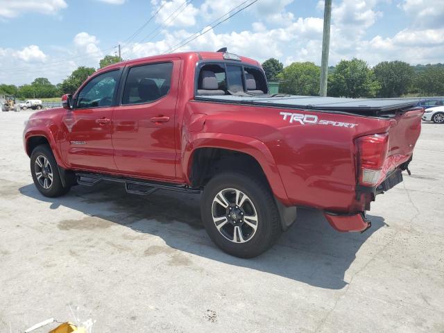 3TMAZ5CN3GM019874 - 2016 TOYOTA TACOMA DOUBLE CAB RED photo 2