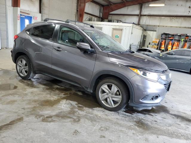 3CZRU6H75KM714944 - 2019 HONDA HR-V EXL GRAY photo 4