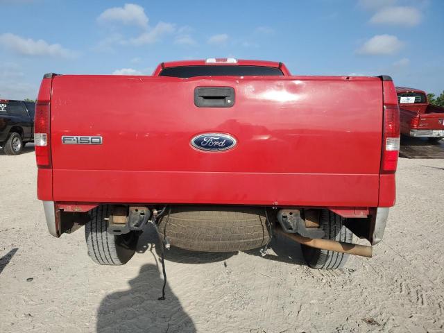 1FTRX12WX5NB53831 - 2005 FORD F150 RED photo 6