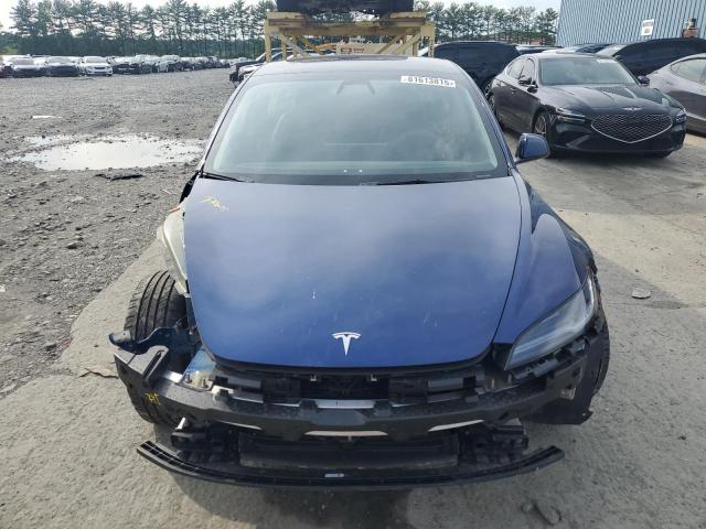 5YJ3E1EA5RF772529 - 2024 TESLA MODEL 3 Niebieski zdjęcie 5