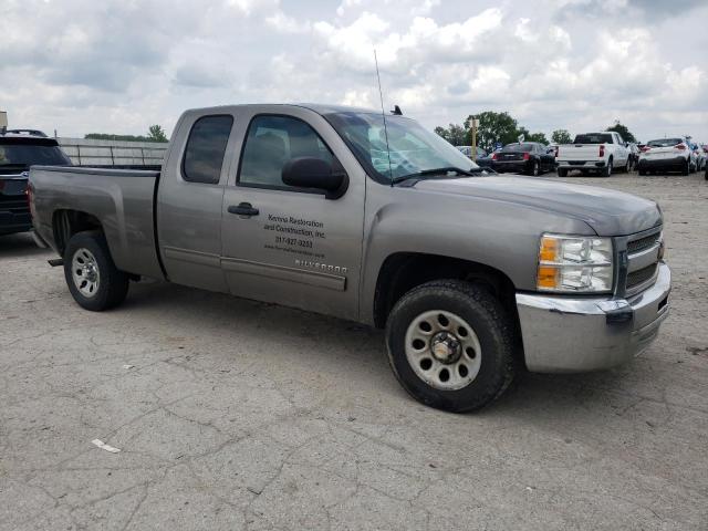 1GCRCSEA2DZ212296 - 2013 CHEVROLET SILVERADO C1500 LT CHARCOAL photo 4