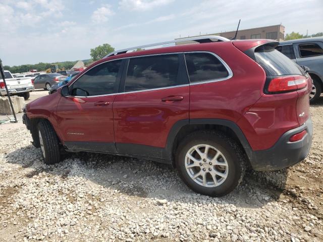 1C4PJMCS2HW656225 - 2017 JEEP CHEROKEE LATITUDE RED photo 2