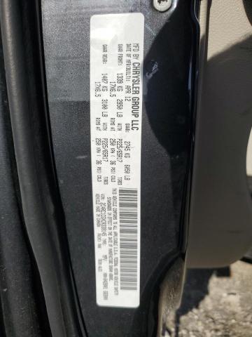 2C4RC1CGXCR339145 - 2012 CHRYSLER TOWN & COU TOURING L GRAY photo 13