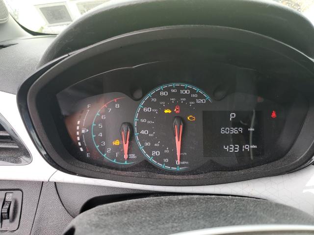 KL8CD6SA5HC827246 - 2017 CHEVROLET SPARK 1LT YELLOW photo 9