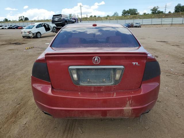 19UUA66237A036099 - 2007 ACURA TL RED photo 6