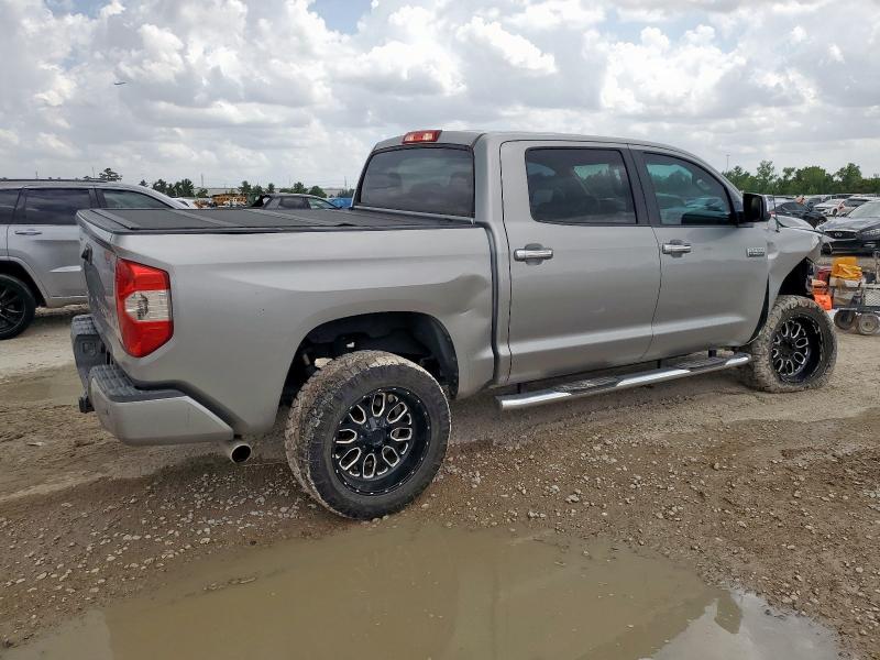 5TFGY5F16EX151038 - 2014 TOYOTA TUNDRA CREWMAX PLATINUM SILVER photo 3