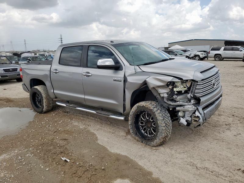 5TFGY5F16EX151038 - 2014 TOYOTA TUNDRA CREWMAX PLATINUM SILVER photo 4