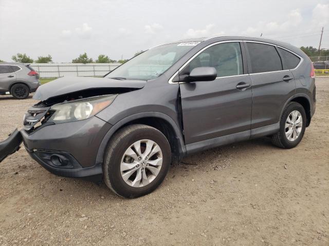 2HKRM4H71DH658049 - 2013 HONDA CR-V EXL GRAY photo 1