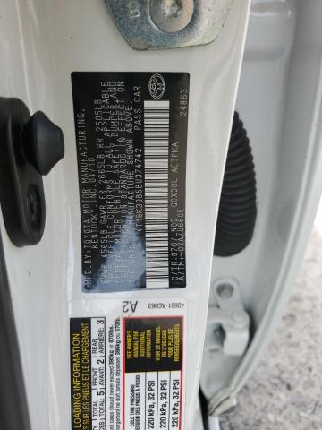 4T1BK3DB5BU374742 - 2011 TOYOTA AVALON BASE WHITE photo 14