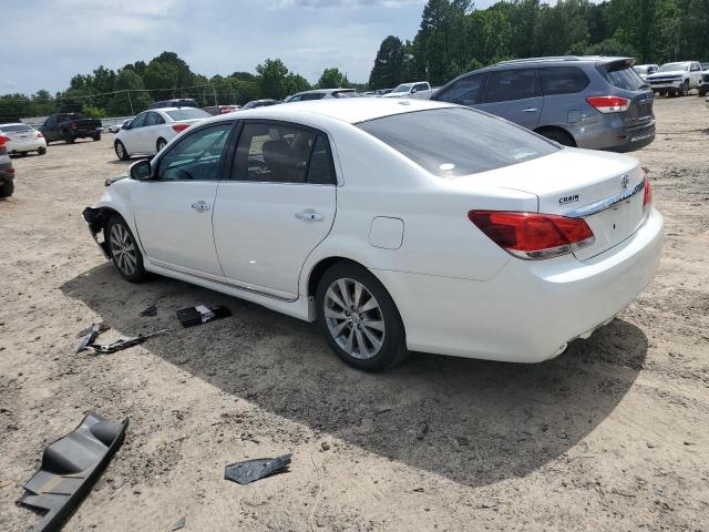 4T1BK3DB5BU374742 - 2011 TOYOTA AVALON BASE WHITE photo 2