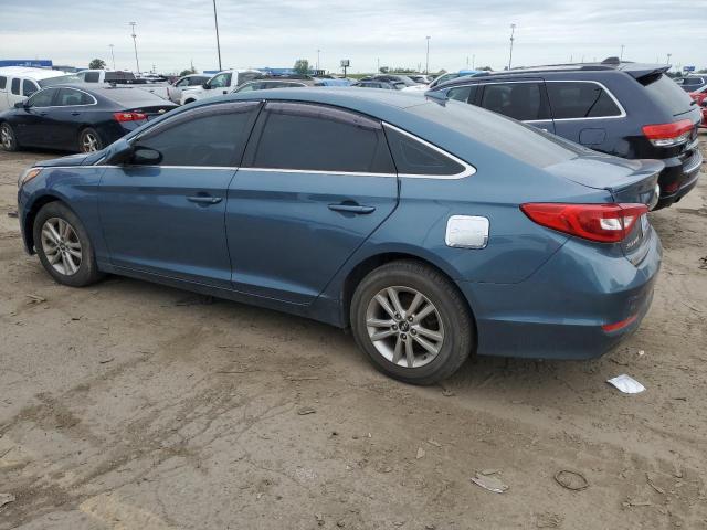 5NPE24AF6HH515819 - 2017 HYUNDAI SONATA SE BLUE photo 2