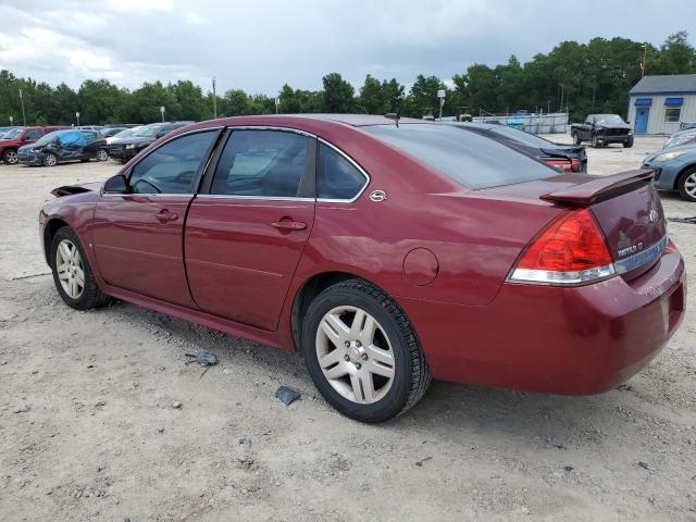 2G1WT57K491280702 - 2009 CHEVROLET IMPALA 1LT MAROON photo 2