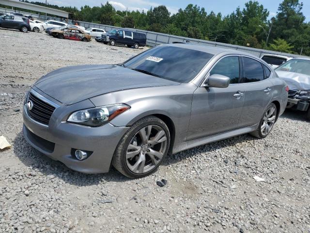 JN1BY1AP2DM510550 - 2013 INFINITI M37 GRAY photo 1