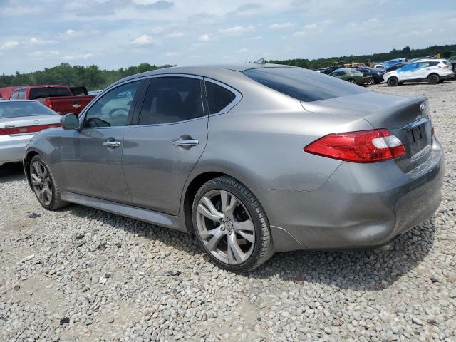 JN1BY1AP2DM510550 - 2013 INFINITI M37 GRAY photo 2