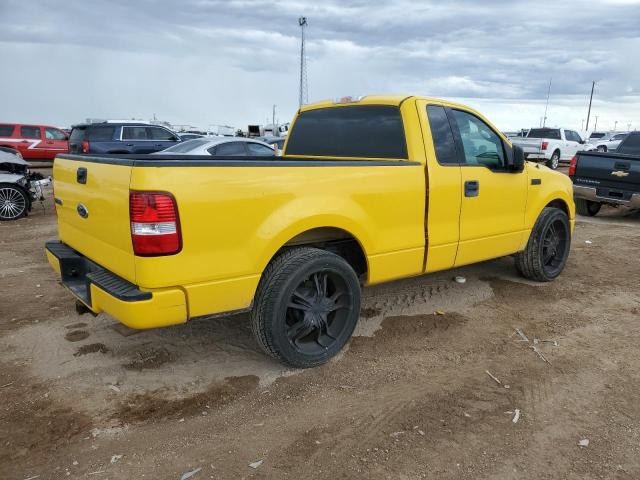 1FTRF12W04KB92673 - 2004 FORD F150 YELLOW photo 3