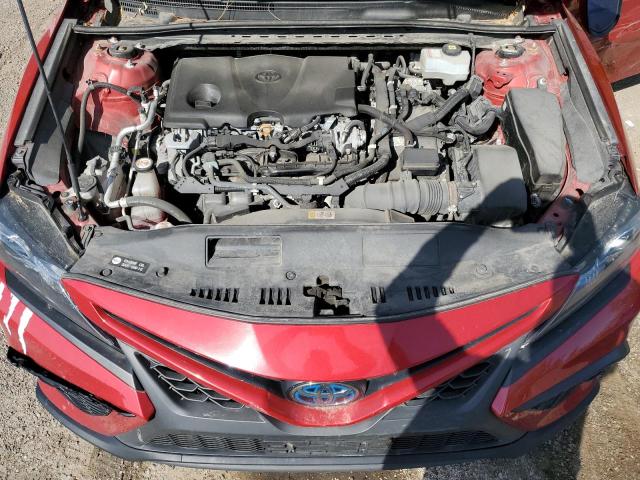 4T1B21HK5MU015215 - 2021 TOYOTA CAMRY XLE 红色 照片 11