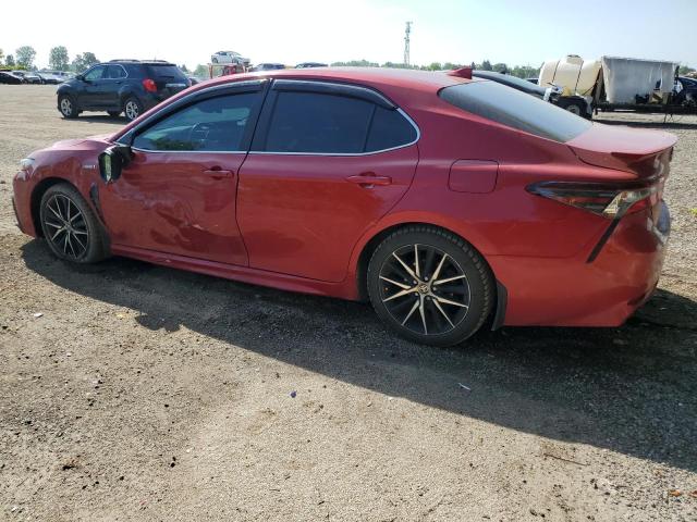 4T1B21HK5MU015215 - 2021 TOYOTA CAMRY XLE 红色 照片 2