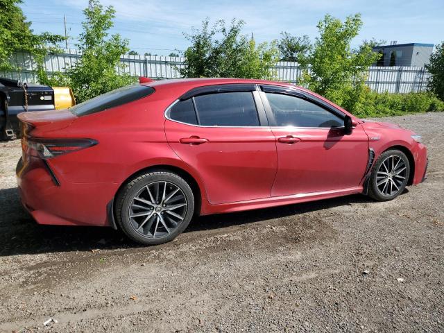 4T1B21HK5MU015215 - 2021 TOYOTA CAMRY XLE 红色 照片 3