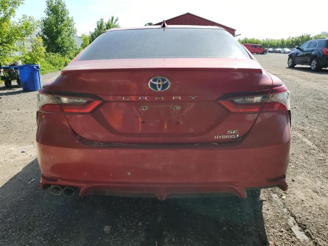 4T1B21HK5MU015215 - 2021 TOYOTA CAMRY XLE 红色 照片 6