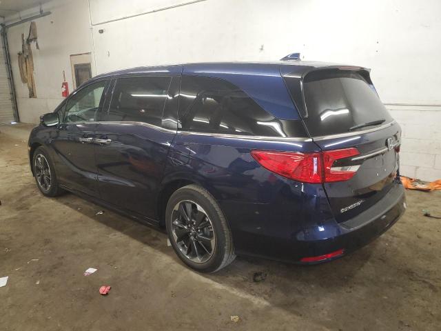 5FNRL6H98RB047912 - 2024 HONDA ODYSSEY ELITE BLUE photo 2
