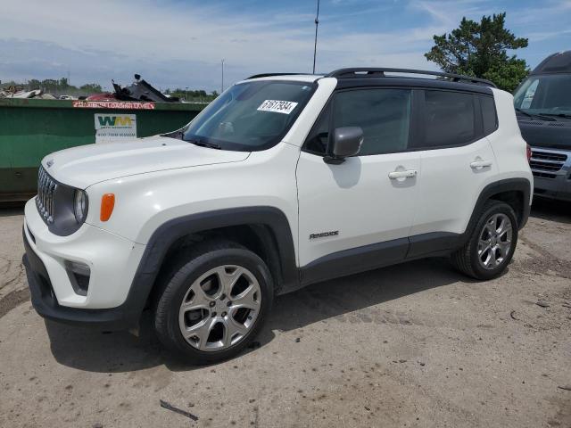 ZACNJBD18LPL93677 - 2020 JEEP RENEGADE LIMITED WHITE photo 1