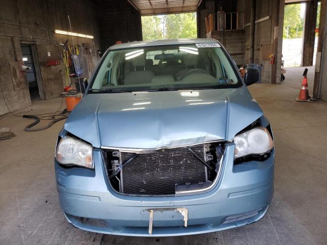 2A8HR44H38R725599 - 2008 CHRYSLER TOWN & COU LX BLUE photo 5