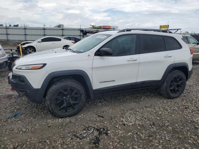 1C4PJMBS5HW570280 - 2017 JEEP CHEROKEE TRAILHAWK WHITE photo 1